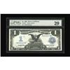 Image 1 : Fr. 233* $1 1899 Silver Certificate Star Note PMG Very 