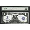Image 1 : Fr. 235 $1 1899 Mule Silver Certificate PMG Superb Gem 