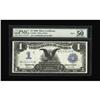 Image 1 : Fr. 235* $1 1899 Silver Certificate Mule Star PMG About 