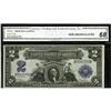 Image 1 : Fr. 250 $2 1899 Silver Certificate CGA Gem Uncirculated 
