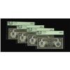 Image 1 : Fr. 251 $2 1899 Silver Certificate Cut Sheet of Four PC 