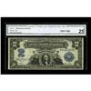 Image 1 : Fr. 251 $2 1899 Silver Certificate CGA Very Fine 25. A 