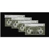 Image 1 : Fr. 258 $2 1899 Silver Certificates Cut Sheet of Four. 