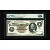 Image 1 : Fr. 263 $5 1886 Silver Certificate PMG Gem Uncirculated 