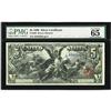 Image 1 : Fr. 269 $5 1896 Silver Certificate PMG Gem Uncirculated 