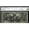Image 1 : Fr. 269 $5 1896 Silver Certificate CGA Very Fine 30. Th 