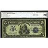 Image 1 : Fr. 273 $5 1899 Silver Certificate CGA Very Fine 20. A 