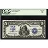 Image 1 : Fr. 280 $5 1899 Mule Silver Certificate PCGS About New 