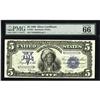 Image 1 : Fr. 281 $5 1899 Silver Certificate PMG Gem Unc 66EPQ 