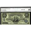 Image 1 : Fr. 303 $10 1908 Silver Certificate CGA Very Fine 20. T 