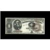 Image 1 : Fr. 347 $1 1890 Treasury Note Very Fine. From the stand 
