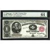 Image 1 : Fr. 349 $1 1890 Treasury Note PMG Choice Uncirculated 6 