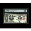 Image 1 : Fr. 349 $1 1890 Treasury Note PMG Very Fine 30. This pl 