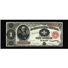 Image 1 : Fr. 351 $1 1891 Treasury Note Choice New. A touch of ha 