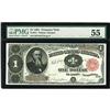 Image 1 : Fr. 351 $1 1891 Treasury Note PMG About Uncirculated 55 