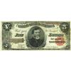 Image 1 : Fr. 365 $5 1891 Treasury Note Fine-Very Fine. Some ligh 