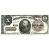 Image 1 : Fr. 366 $10 1890 Treasury Note About New. There exists 