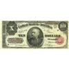 Image 1 : Fr. 370 $10 1891 Treasury Note Very Good-Fine. A decent 