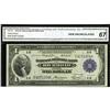 Image 1 : Fr. 721 $1 1918 Federal Reserve Bank Note CGA Gem Uncir 