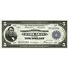 Image 1 : Fr. 794 $5 1918 Federal Reserve Bank Note Choice New. A 