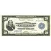 Image 1 : Fr. 826 $20 1915 Federal Reserve Bank Note Very Fine-Ex 