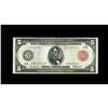 Image 1 : Fr. 833a $5 1914 Red Seal Federal Reserve Note Very Fin 