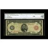 Image 1 : Fr. 833a $5 1914 Red Seal Federal Reserve Note CGA Fine 