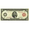 Image 1 : Fr. 834b $5 1914 Red Seal Federal Reserve Note Very Goo 