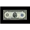 Image 1 : Fr. 846 $5 1914 Federal Reserve Note Choice About New. 