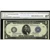 Image 1 : Fr. 871a $5 1914 Federal Reserve Note Courtesy Autograp 