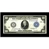Image 1 : Fr. 911a $10 1914 Federal Reserve Note Very Fine. A tin 