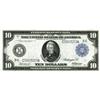 Image 1 : Fr. 912 $10 1914 Federal Reserve Note Very Fine-Extreme 