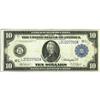 Image 1 : Fr. 950 $10 1914 Federal Reserve Note Very Fine. A tad 