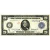 Image 1 : Fr. 991a $20 1914 Federal Reserve Star Note Fine+. Thi 