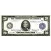 Image 1 : Fr. 991b $20 1914 Federal Reserve Note Choice About New 