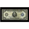 Image 1 : Fr. 1009 $20 1914 Federal Reserve Note Very Good-Fine. 