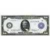 Image 1 : Fr. 1026 $50 1914 Federal Reserve Note Choice About New 