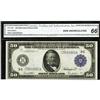 Image 1 : Fr. 1035 $50 1914 Federal Reserve Note CGA Gem Uncircul 