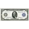 Image 1 : Fr. 1037 $50 1914 Federal Reserve Note Extremely Fine-A 