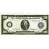 Image 1 : Fr. 1085 $100 1914 Federal Reserve Note Very Fine. This 