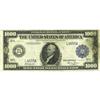Image 1 : Fr. 1133 $1000 1918 Federal Reserve Note Fine. This not 