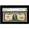 Image 1 : Fr. 1173 $10 1922 Gold Certificate CGA Very Fine 35. Th 