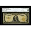 Image 1 : Fr. 1173a $10 1922 Gold Certificate CGA Very Fine 25. A 