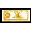 Image 2 : Fr. 1178 $20 1882 Gold Certificate Very Fine+. Though t 