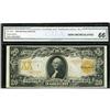 Image 1 : Fr. 1185 $20 1906 Gold Certificate CGA Gem Uncirculated 