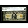 Image 1 : Fr. 1187 $20 1922 Gold Certificate CGA Very Fine 25. Pr 