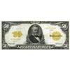 Image 1 : Fr. 1199 $50 1913 Gold Certificate Very Fine. The oran 