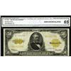 Image 1 : Fr. 1200 $50 1922 Gold Certificate CGA Gem Uncirculated 