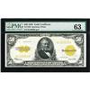 Image 1 : Fr. 1200 $50 1922 Gold Certificate PMG Choice Uncircula 
