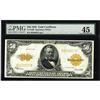Image 1 : Fr. 1200 $50 1922 Gold Certificate PMG Choice Extremely 